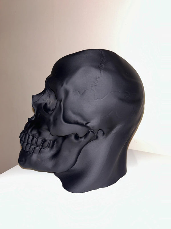 Skull Head - Headphone Holder - 3D printed - Model - 3D Print - Display Piece - Hand Painted