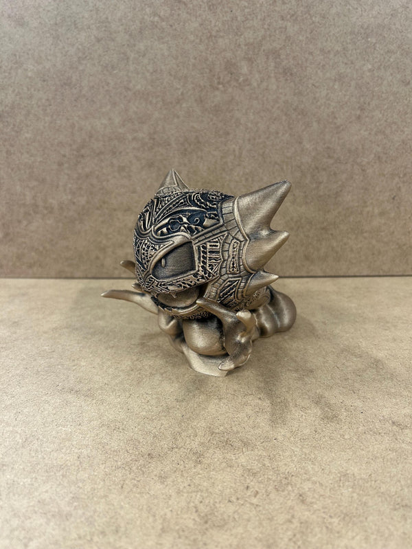 Haunter - Pokemon - Ornamental - 3D Printed - Gold - Model - 3D Print - Miniature - Figurine - Hand Painted - Display