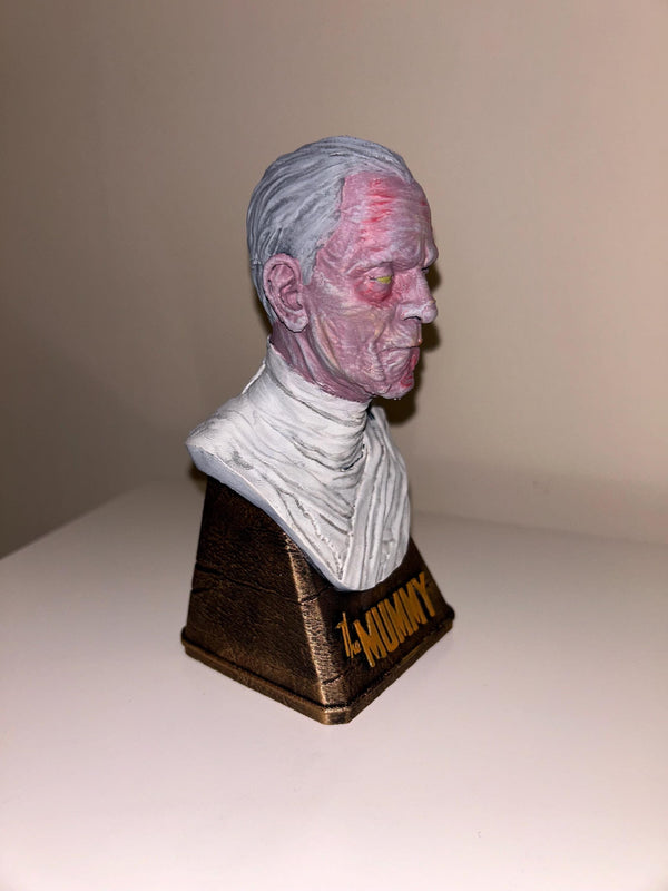 The Mummy - 3D printed - Model - 3D Print - Display - Figurine - Hand Painted