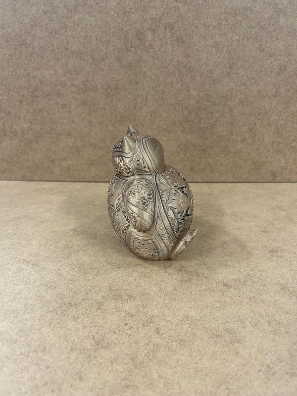 Snorlax - Pokemon - Ornamental - 3D Printed - Gold - Model - 3D Print - Miniature - Figurine - Hand Painted - Display