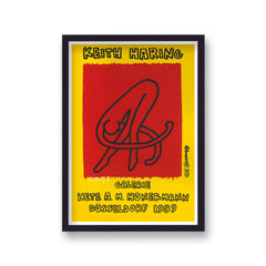 Keith Haring Balerina Galerie Hunermann Art Print