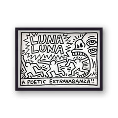 Keith Haring Luna Luna Poetry Promo Poster