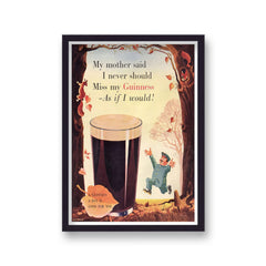 Guinness My Mother Said Autumn Leaves