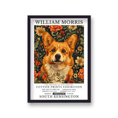 William Morris Inspired Corgi 1
