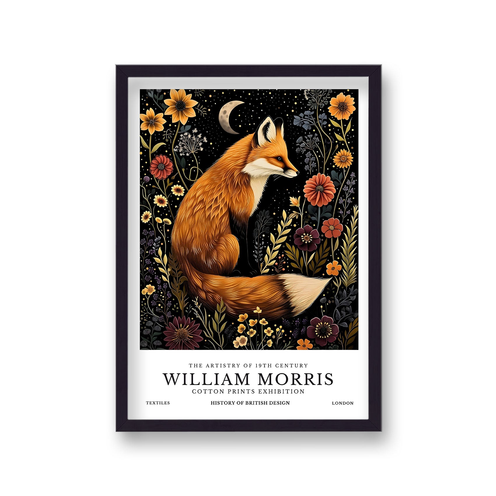 William Morris Inspired Fox 6