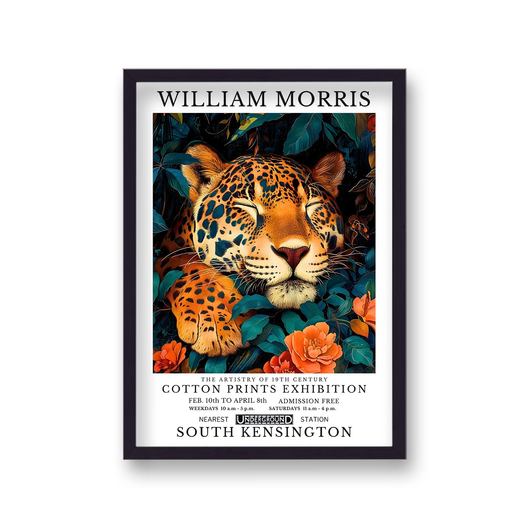 William Morris Inspired Jaguar 7