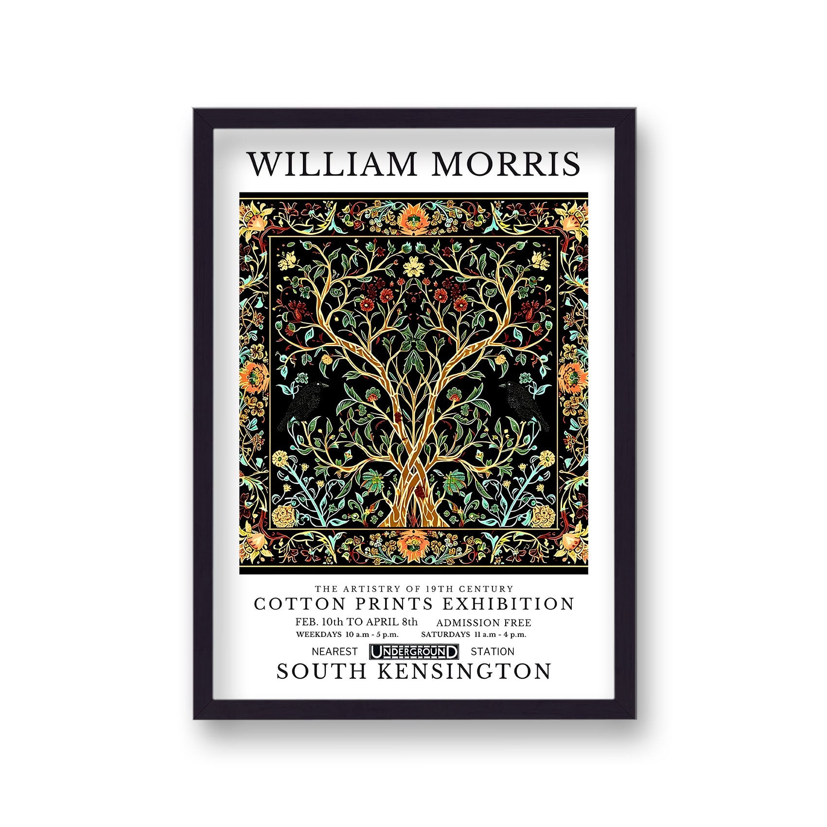William Morris Inspired Trees 1
