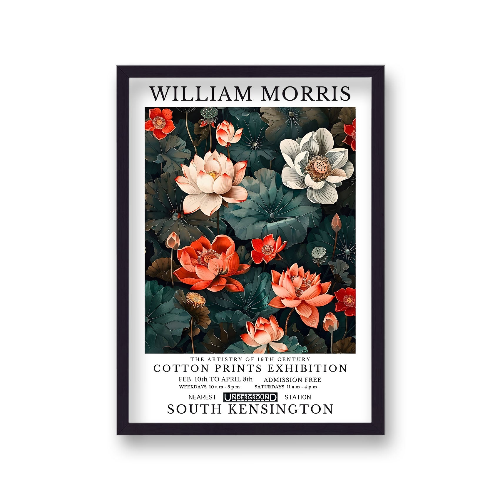 William Morris Inspired Flowers 11