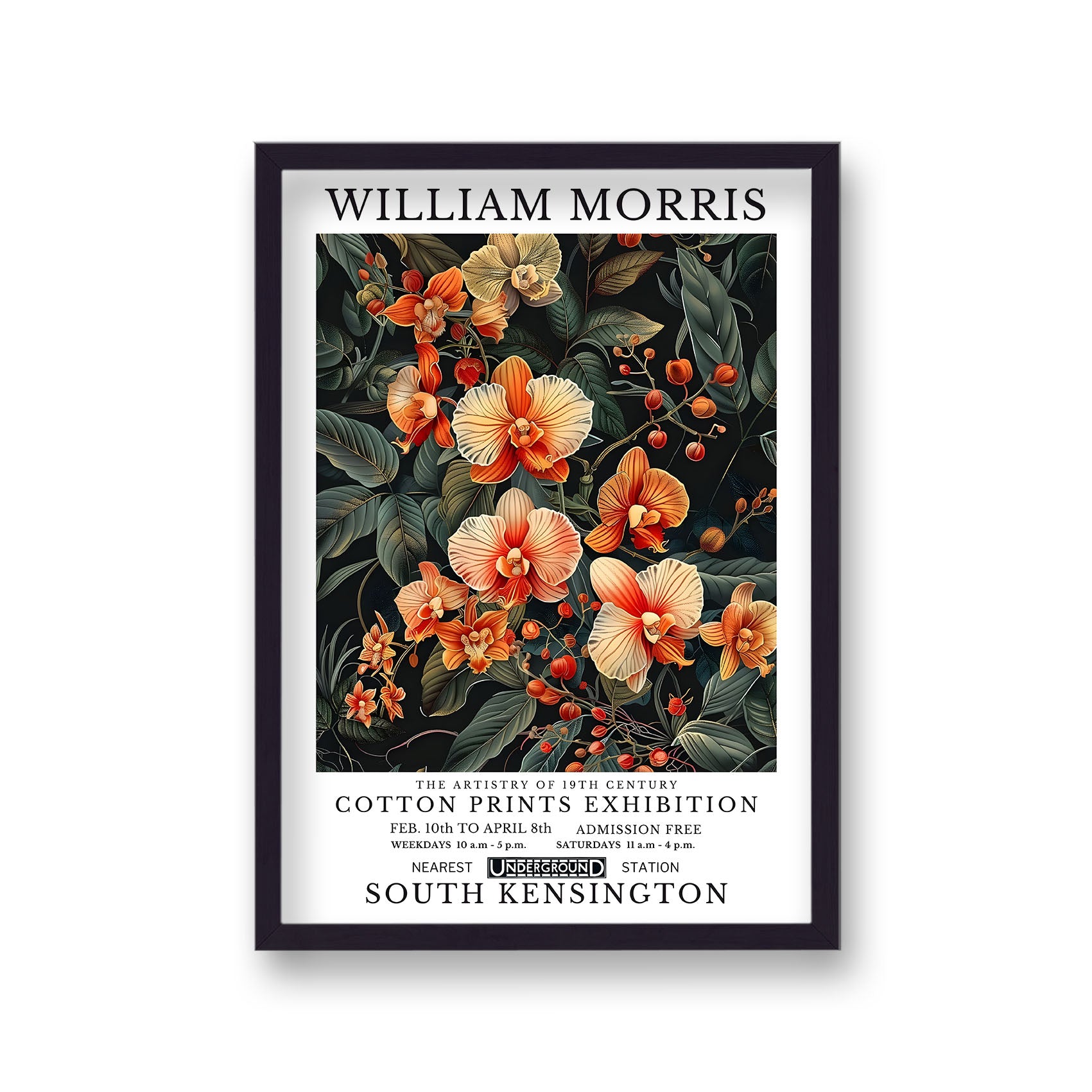 William Morris Inspired Flowers 28