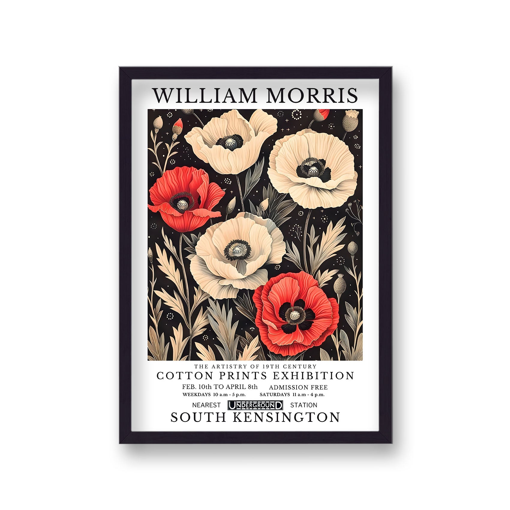William Morris Inspired Flowers 35