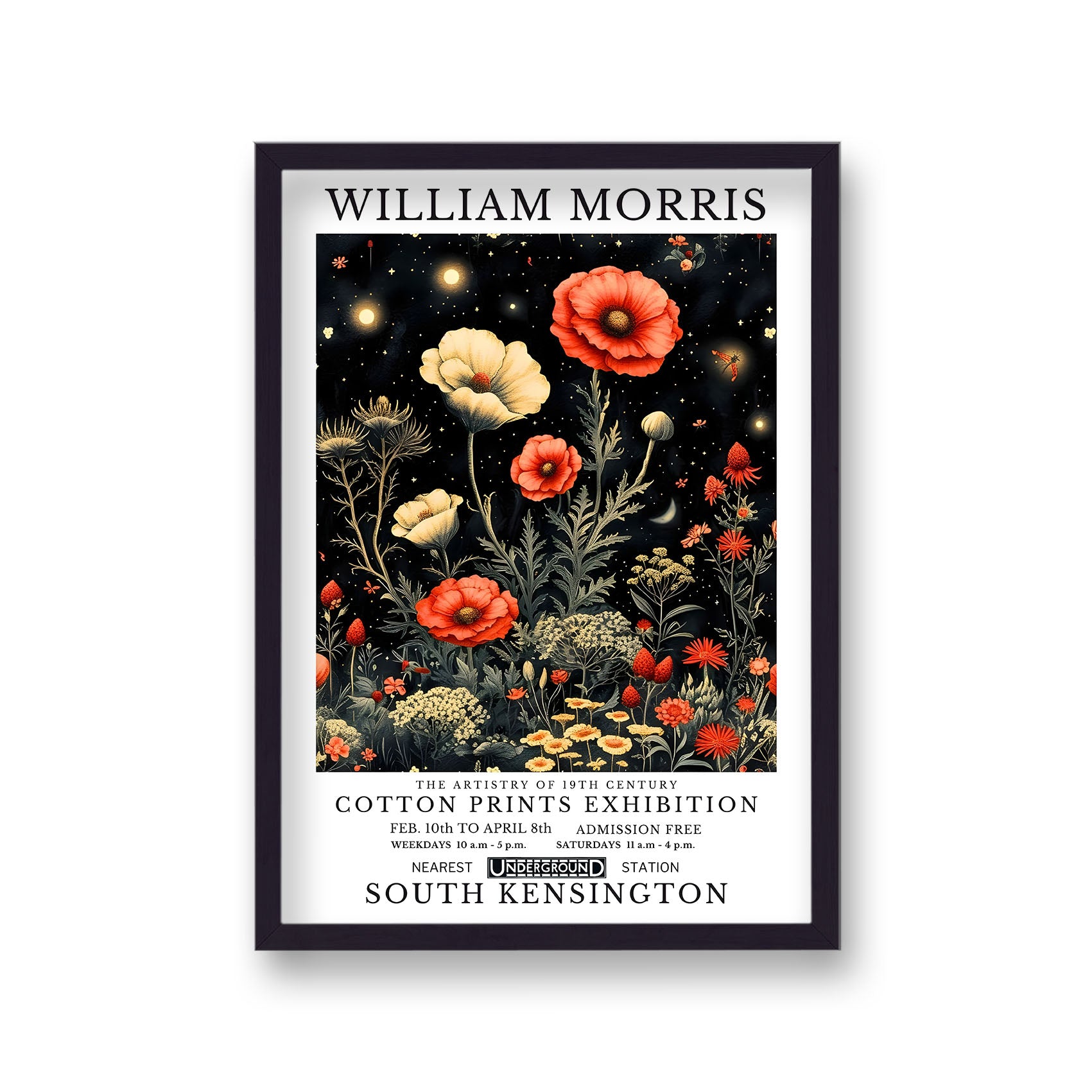 William Morris Inspired Flowers 36