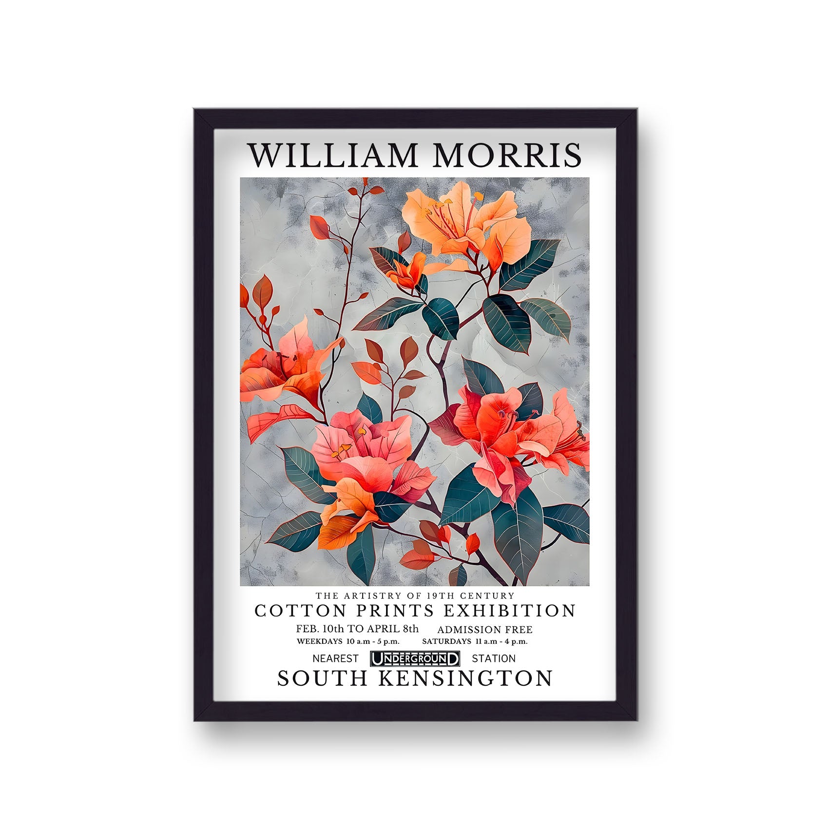 William Morris Inspired Flowers 47