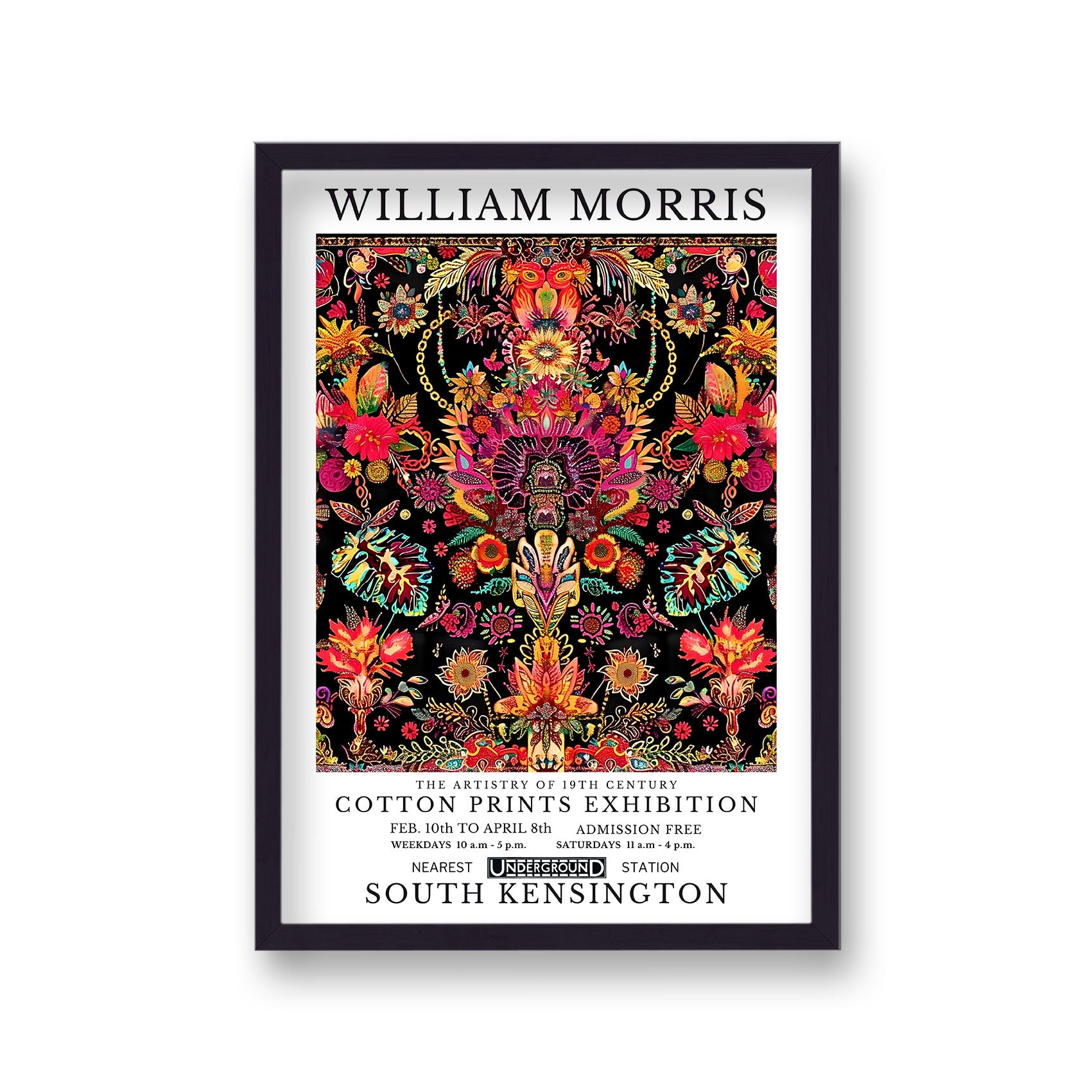 William Morris Inspired Flowers 51