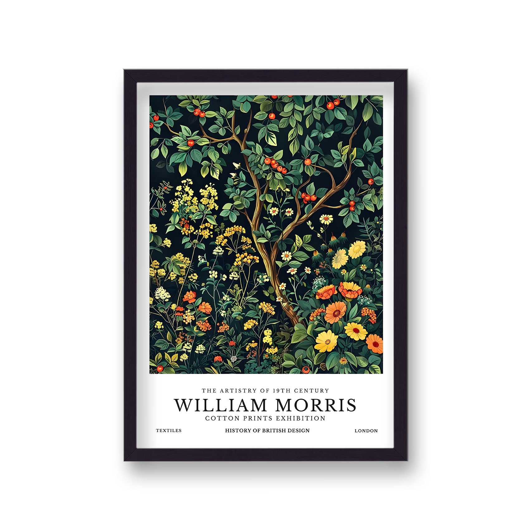 William Morris Inspired Flowers 53