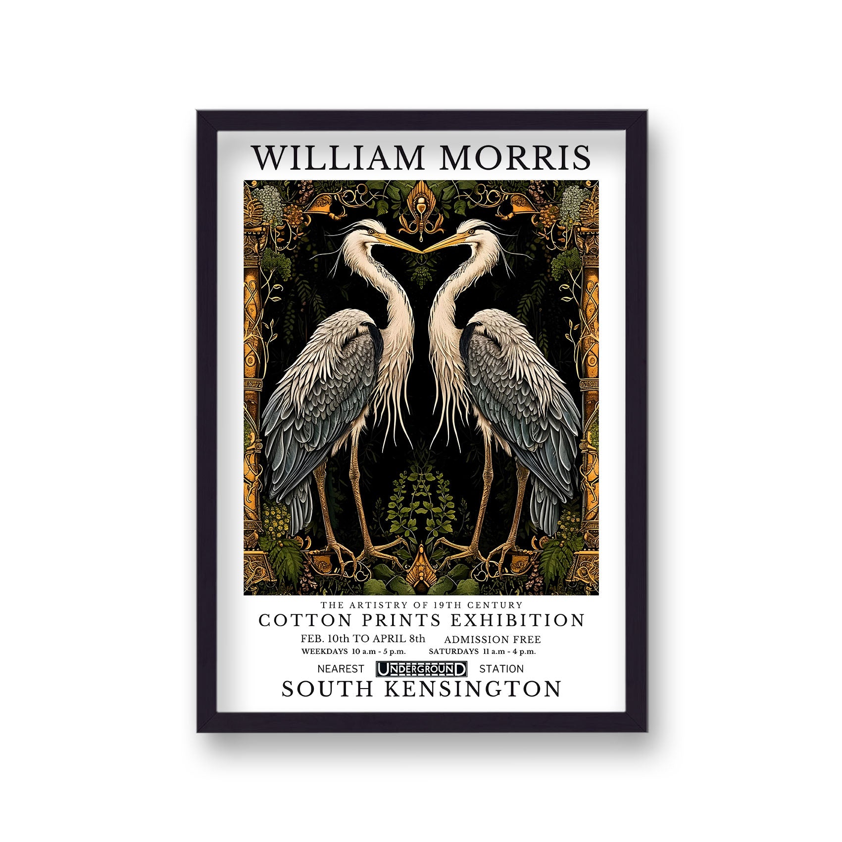 William Morris Inspired Birds 12
