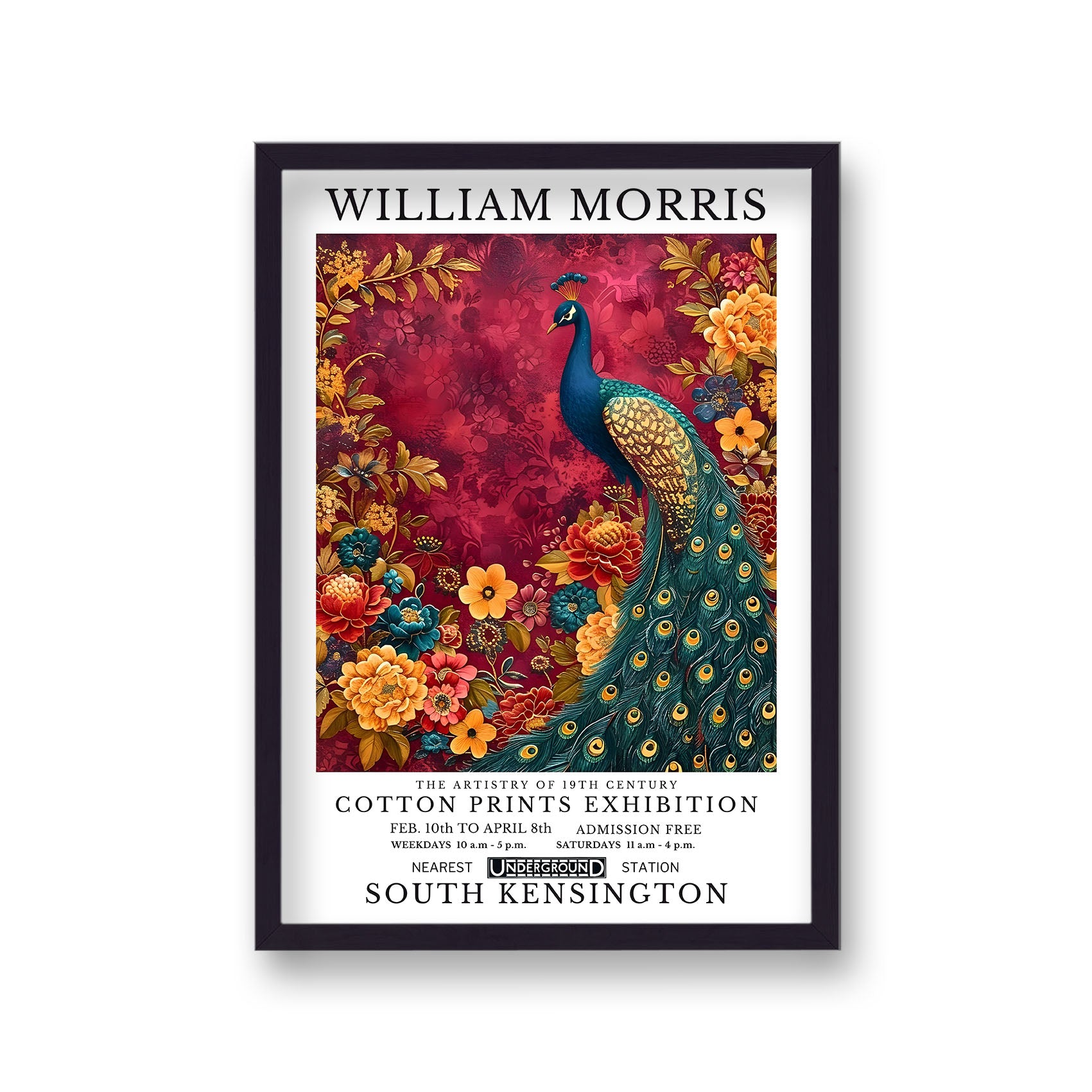 William Morris Inspired Birds 14
