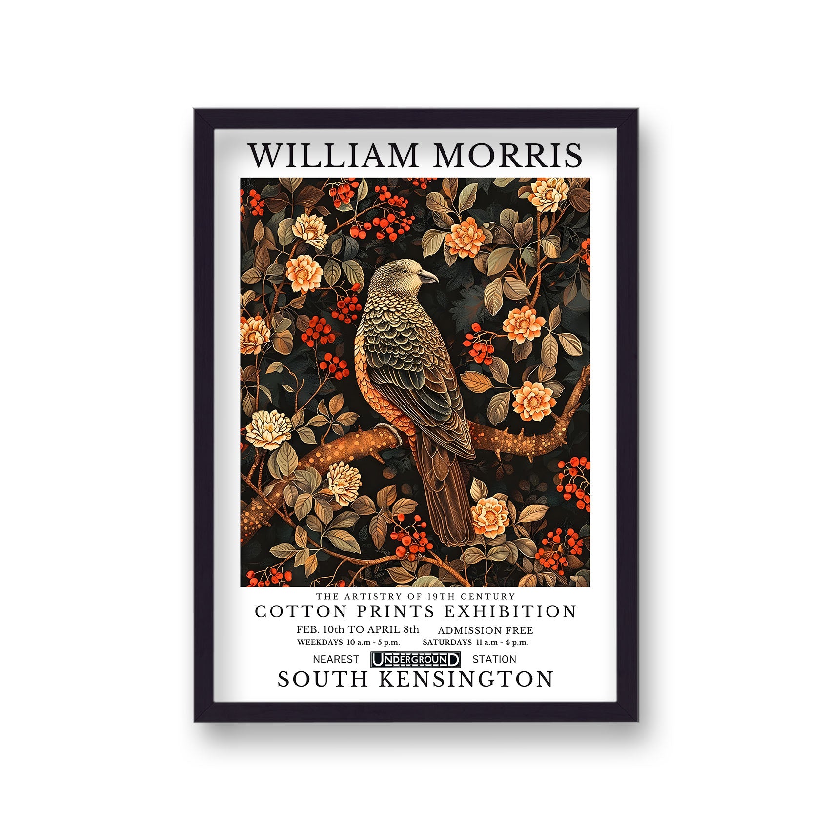 William Morris Inspired Birds 25