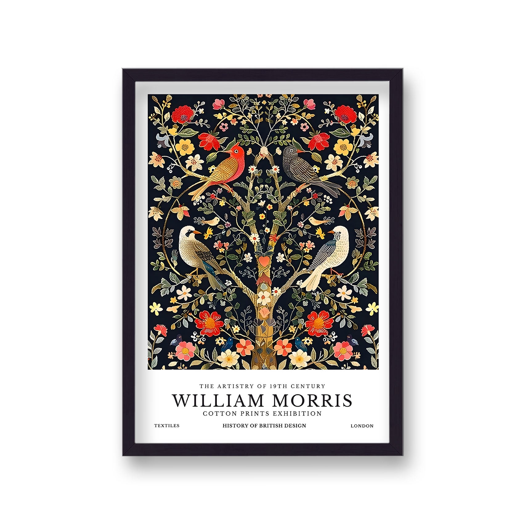 William Morris Inspired Birds 44