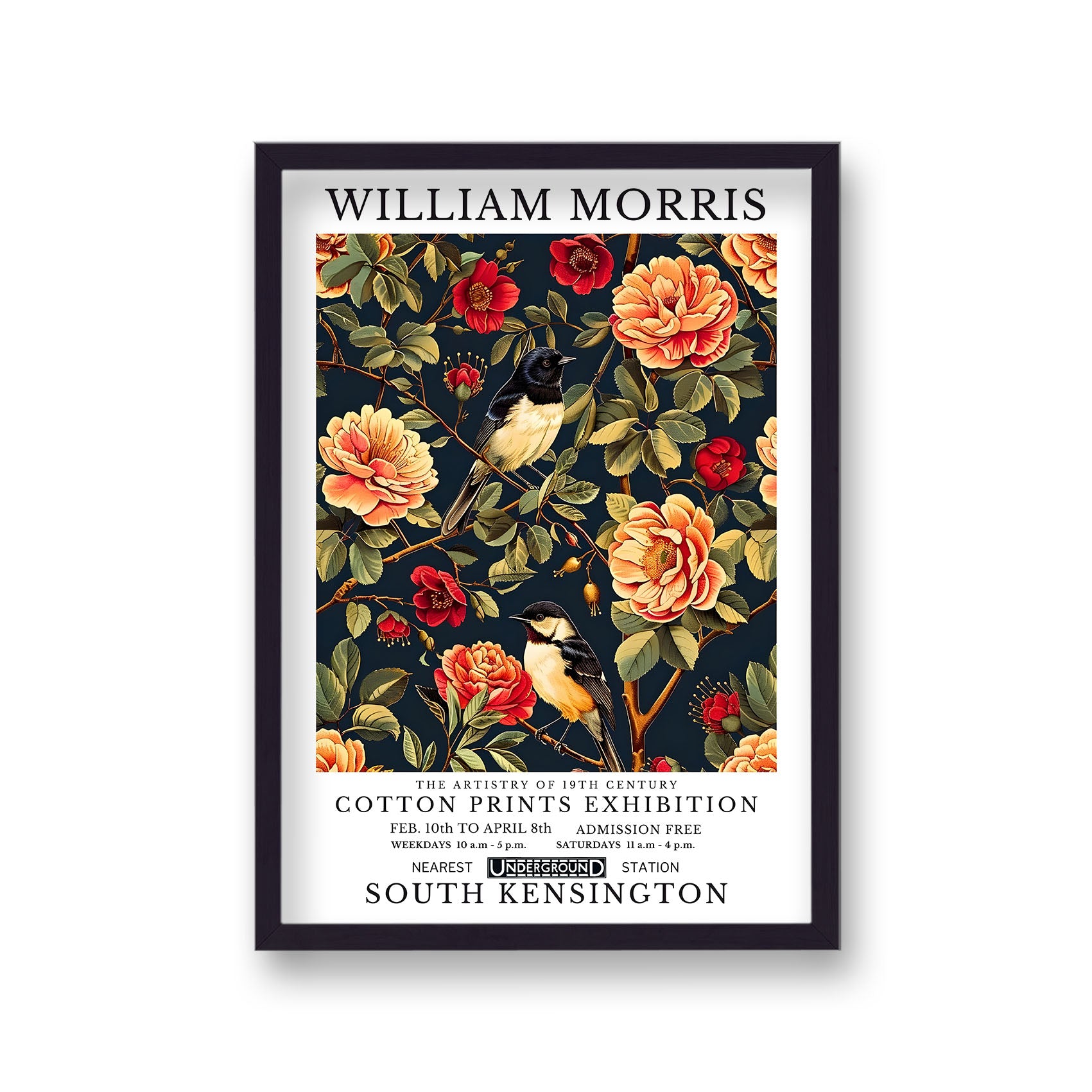 William Morris Inspired Birds 48