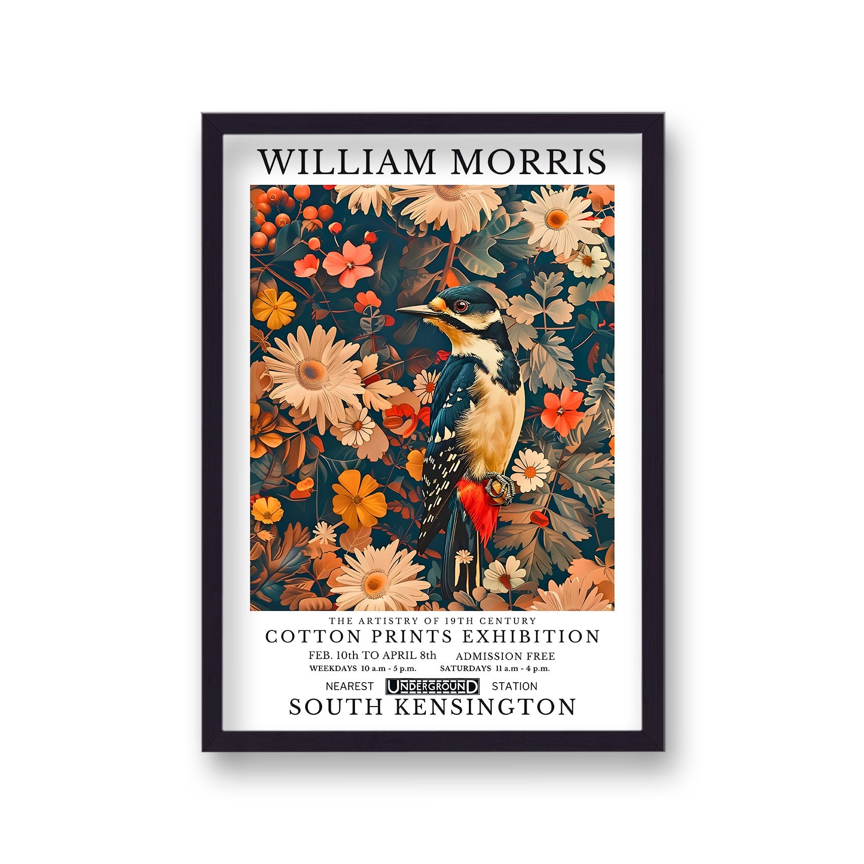 William Morris Inspired Birds 50