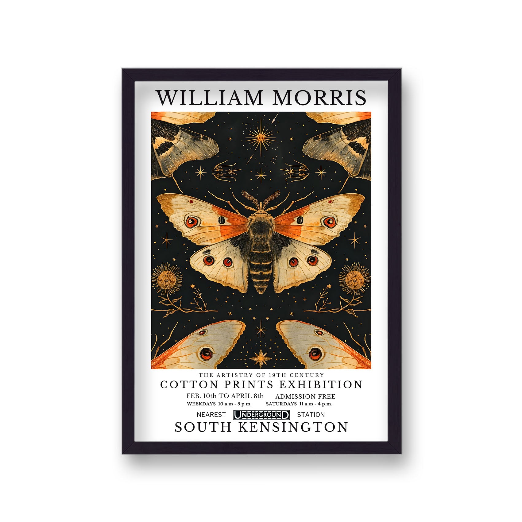 William Morris Inspired Butterfly 30