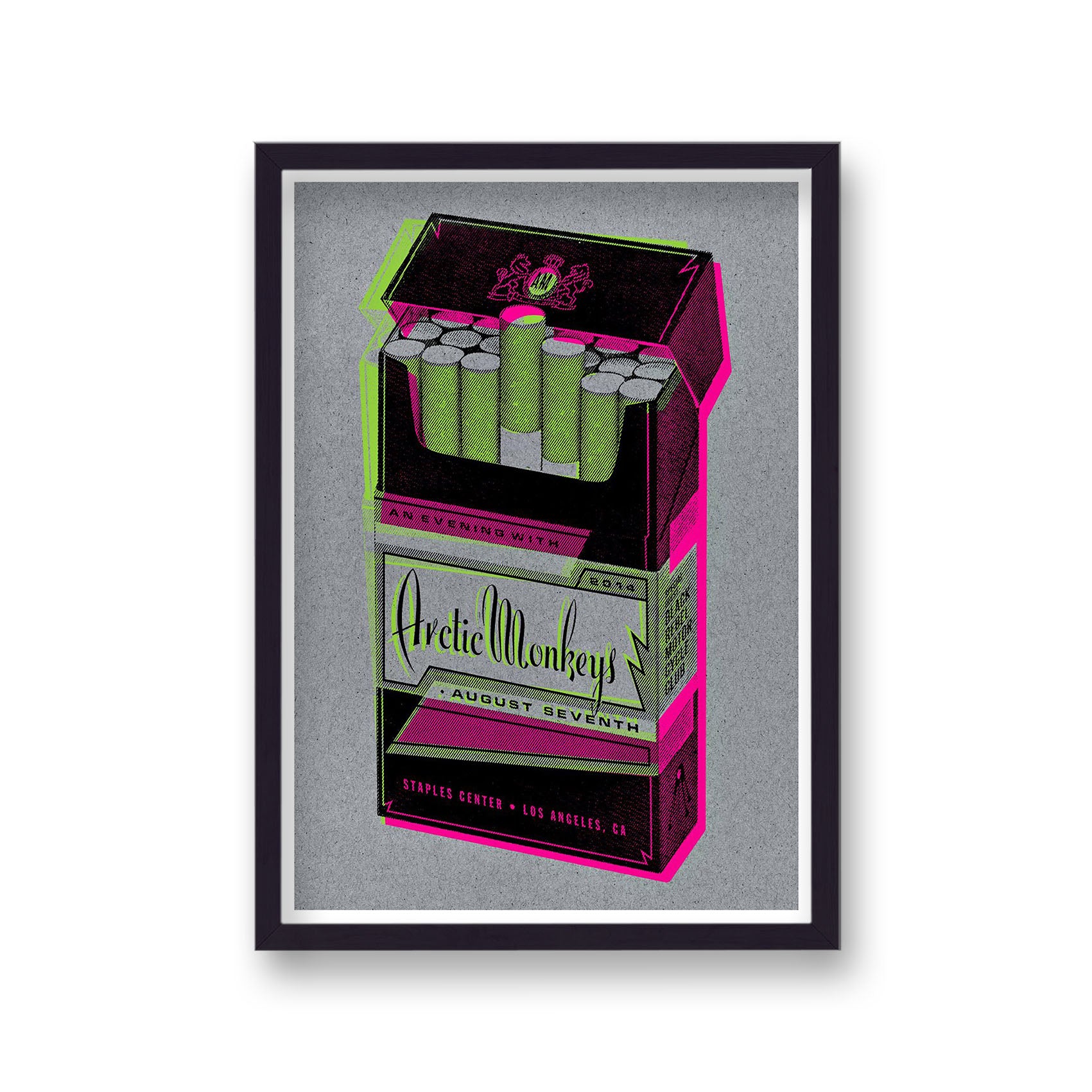 Abba In The US Vintage Music Print
