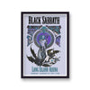 Black Sabbath Live In Long Island Vintage Music Print v1