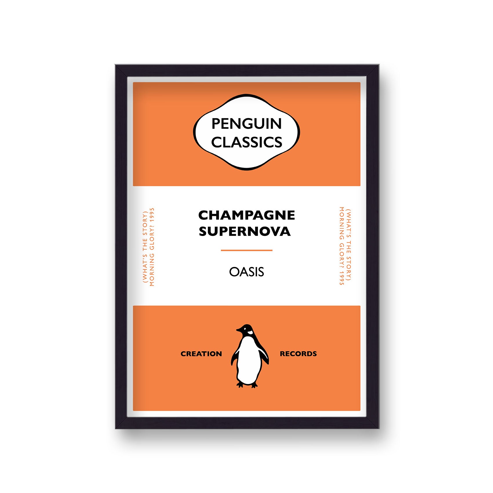 Penguin Classic Oasis Champagne Supernova Music Print