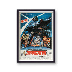 Star Wars Imparator Vintage Turkish Movie Poster