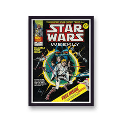 Star Wars Weekly Marvel Vintage Comic Cover UK No 1