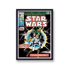 Star Wars Marvel Vintage Comic Cover US No 1