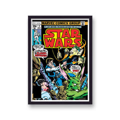 Star Wars Marvel Vintage Comic Cover US No 9