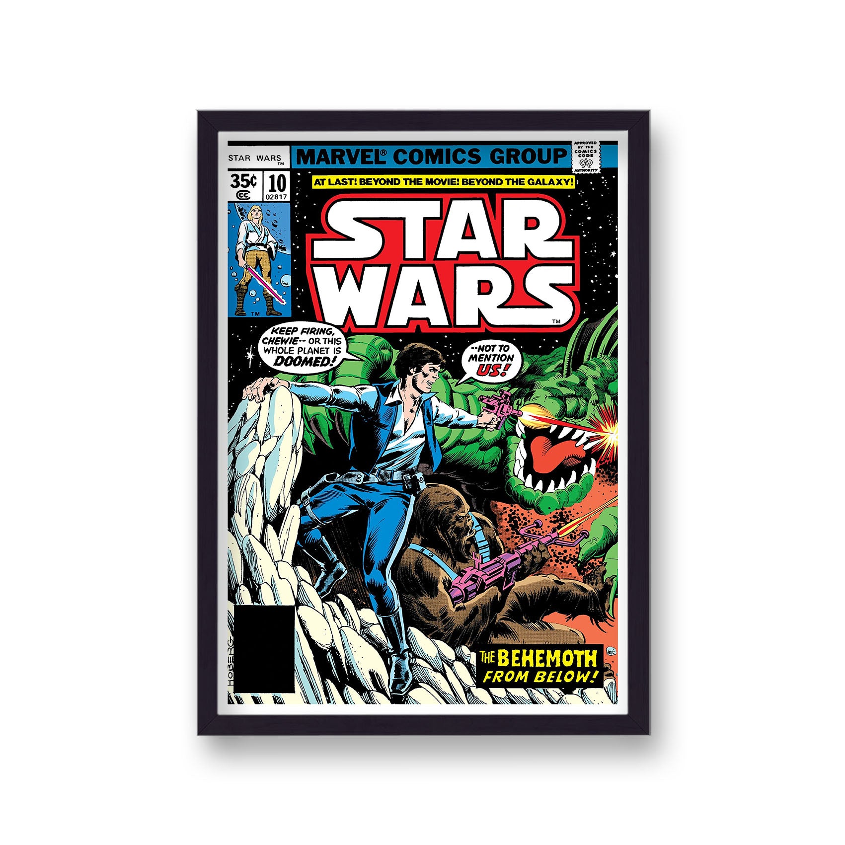 Star Wars Marvel Vintage Comic Cover US No 10