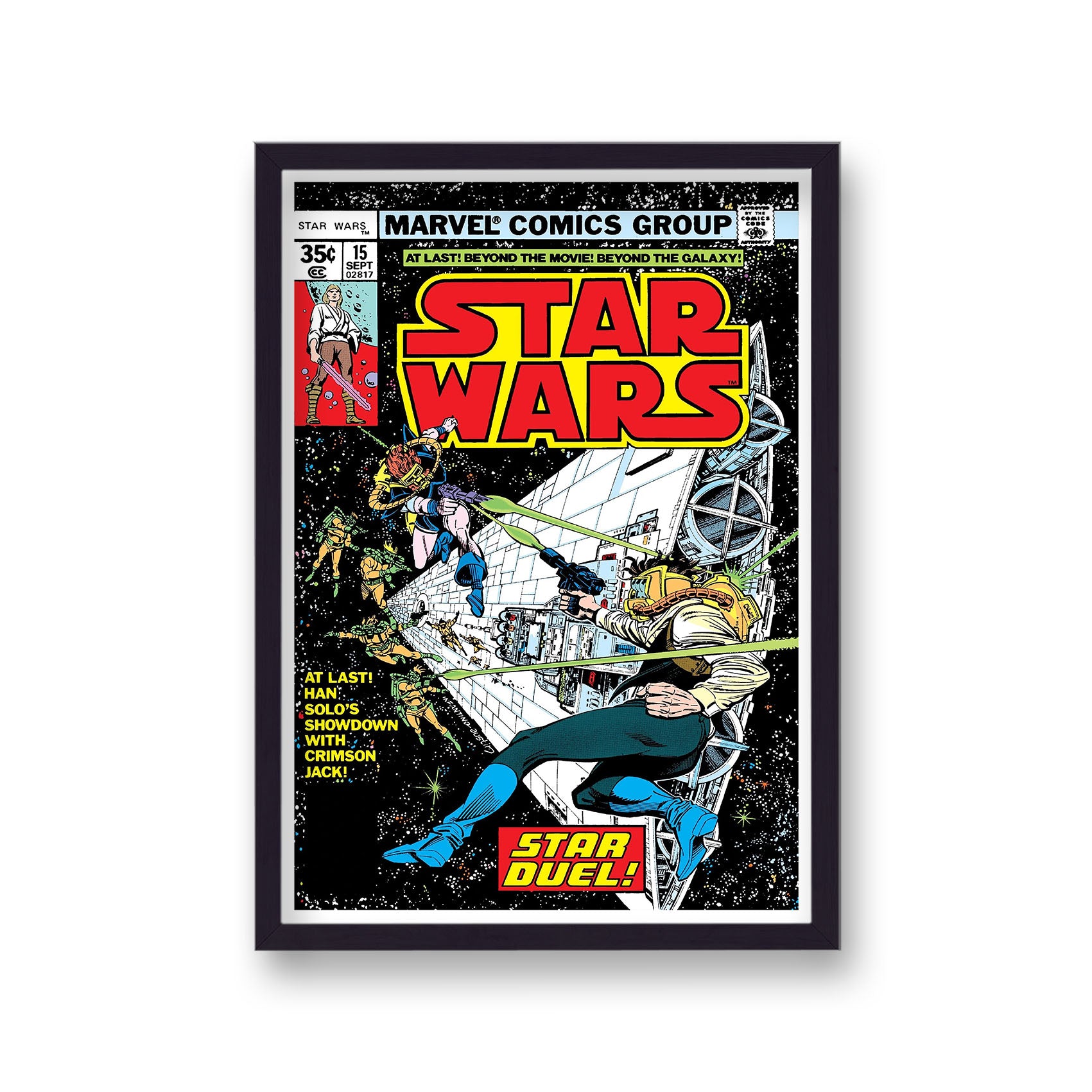 Star Wars Marvel Vintage Comic Cover US No 15