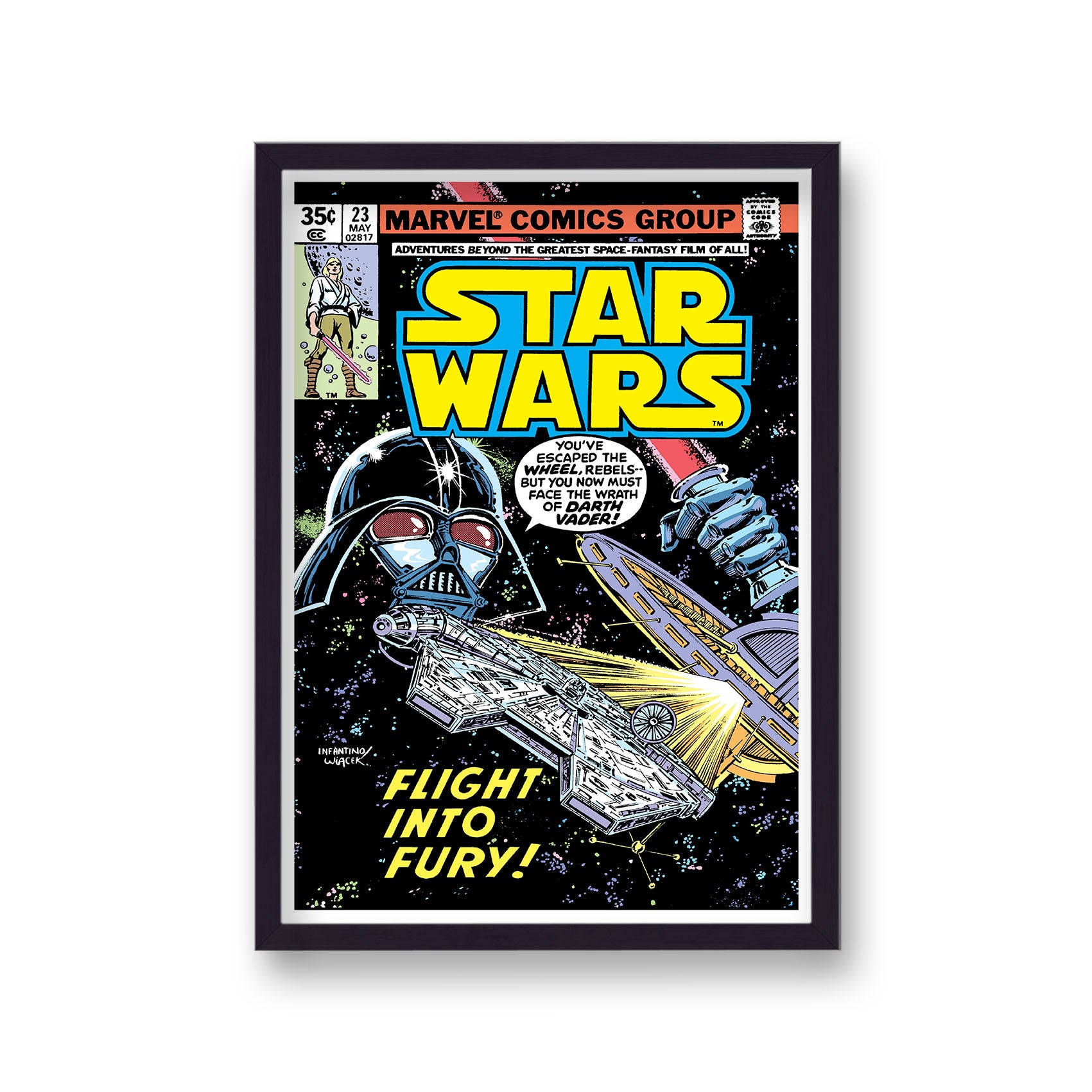 Star Wars Marvel Vintage Comic Cover US No 23