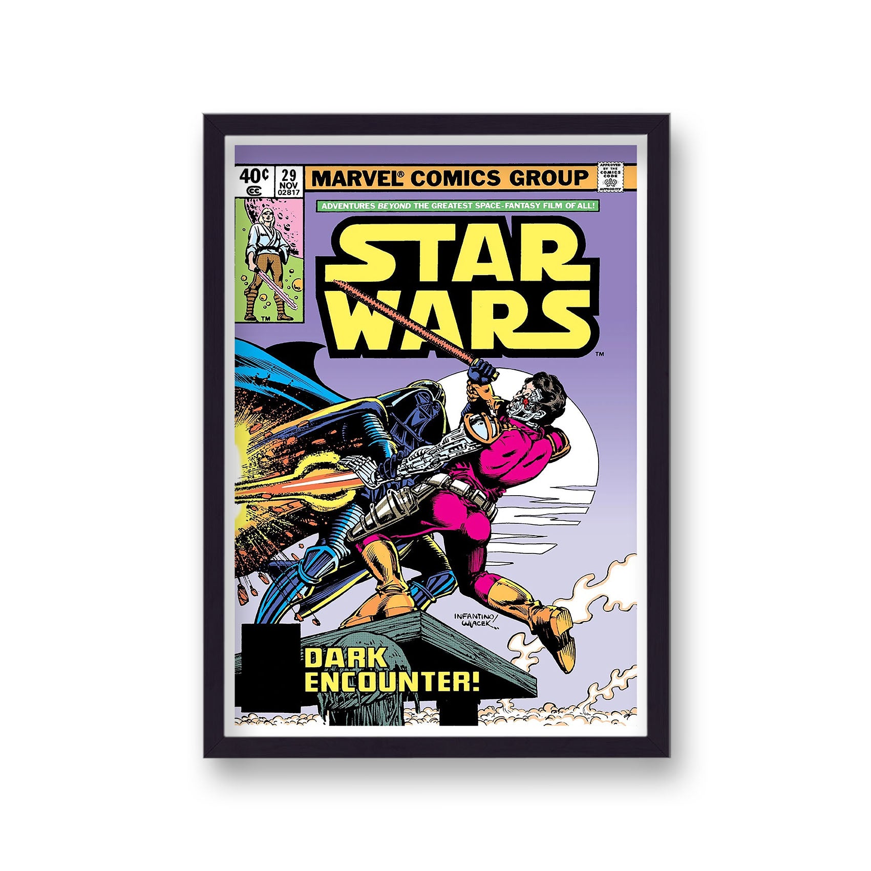 Star Wars Marvel Vintage Comic Cover US No 29