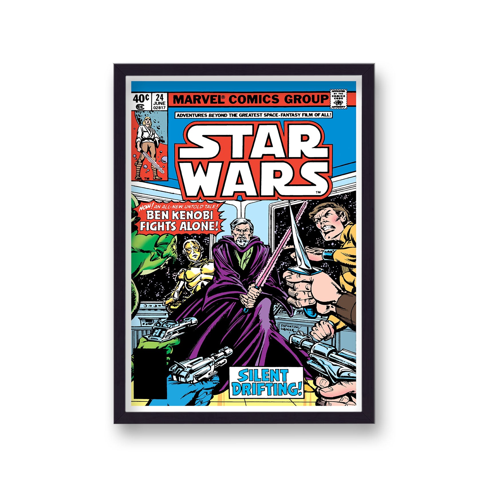 Star Wars Marvel Vintage Comic Cover US No 24