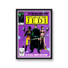 Vintage Comic Cover Star Wars The Return Of The Jedi No1