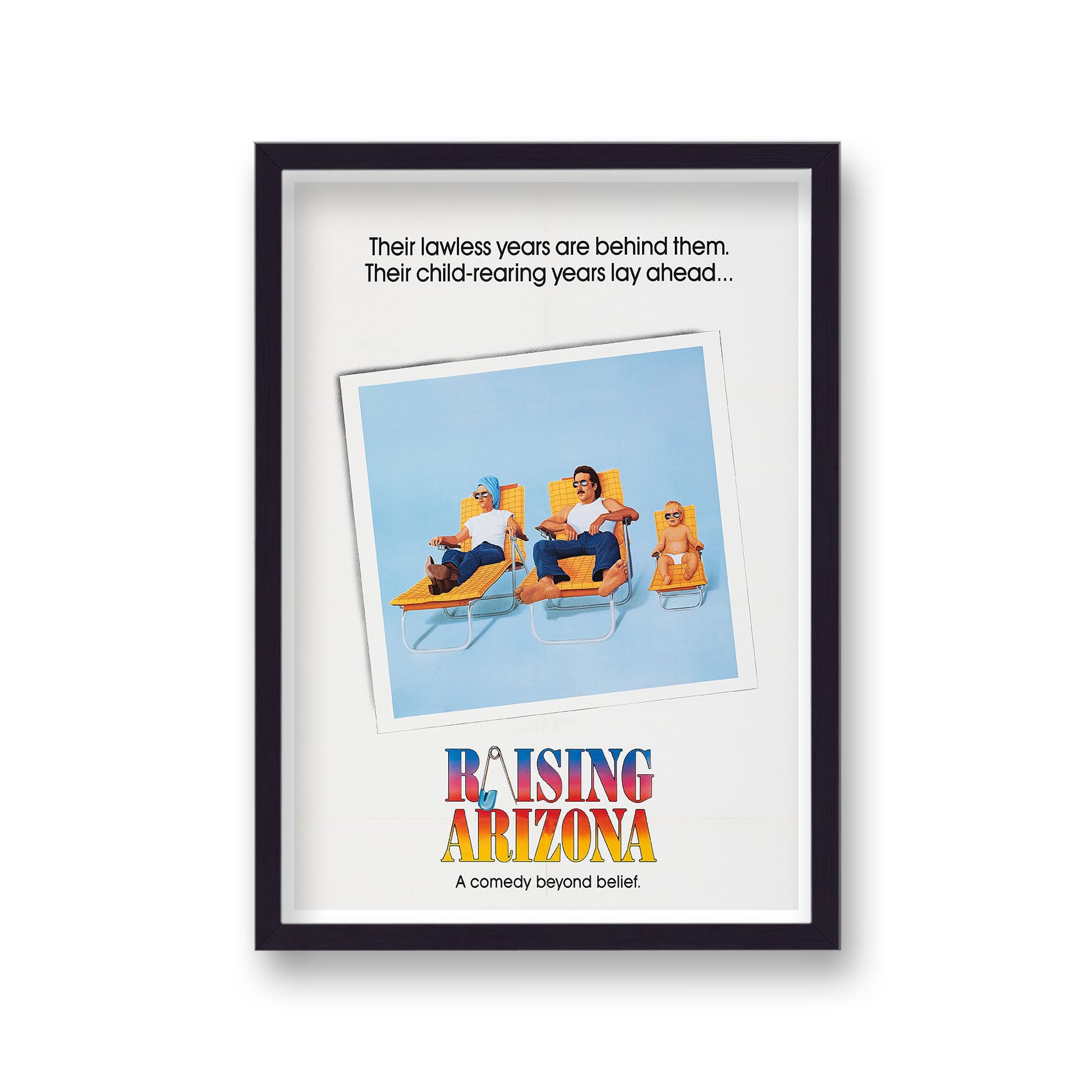 Vintage Movie Poster Raising Arizona