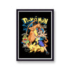 Pokemon Charizard and Pikachu 1st Pokemon League