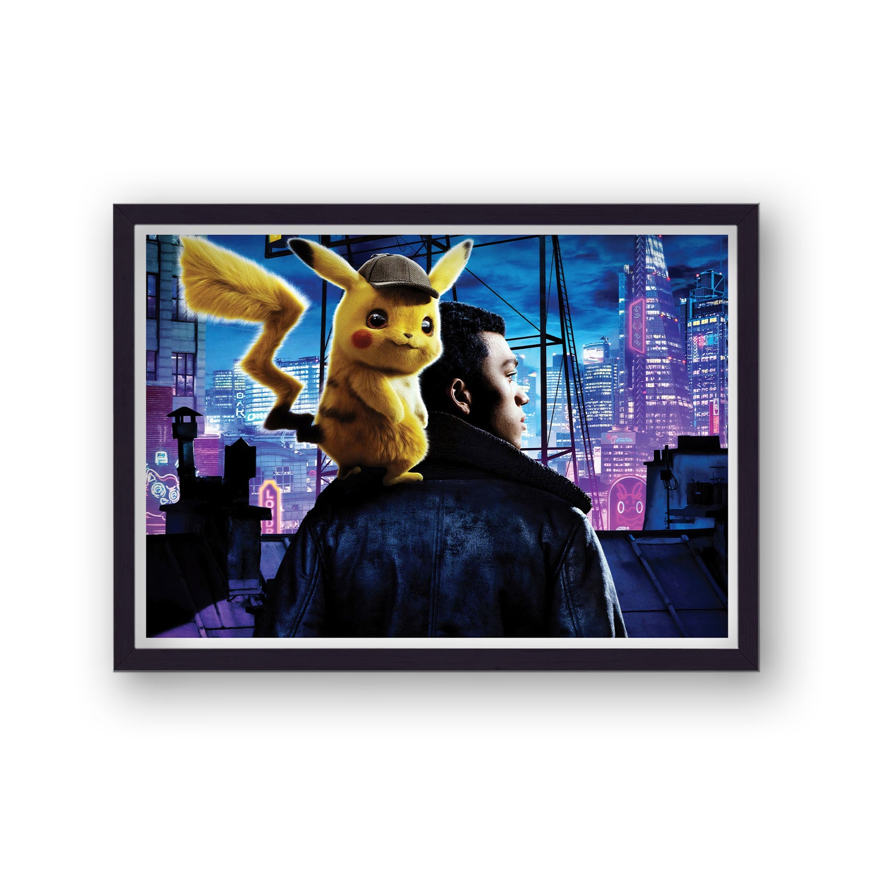 Pokemon Detective Pikachu on Shoulder