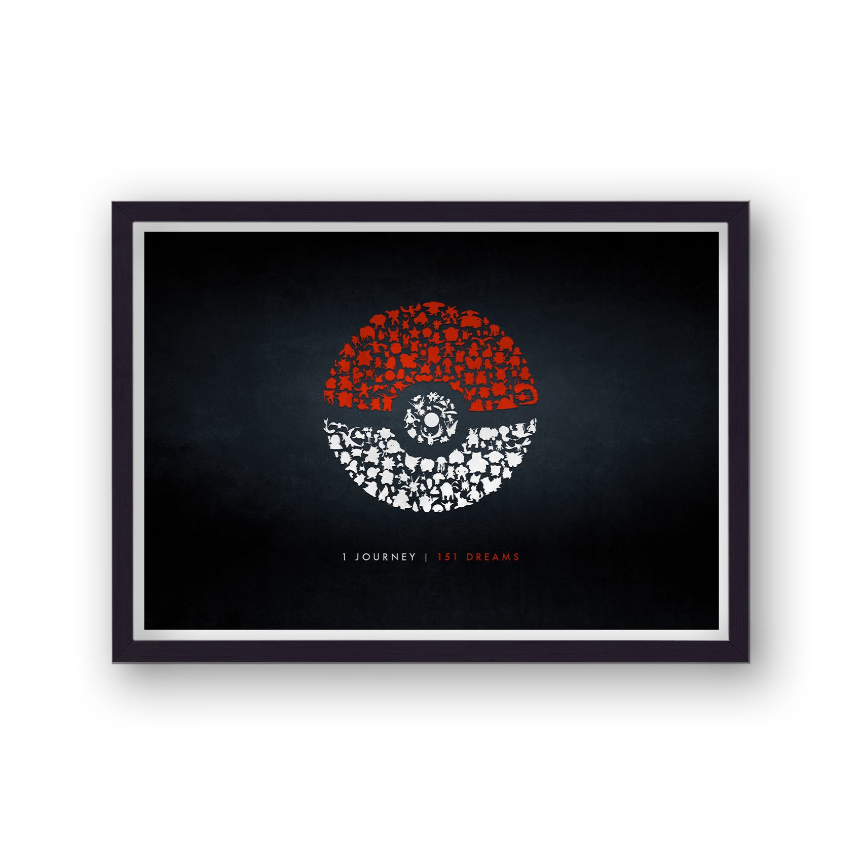 Pokemon Pokeball 1 Journey 151 Dreams Poster Print