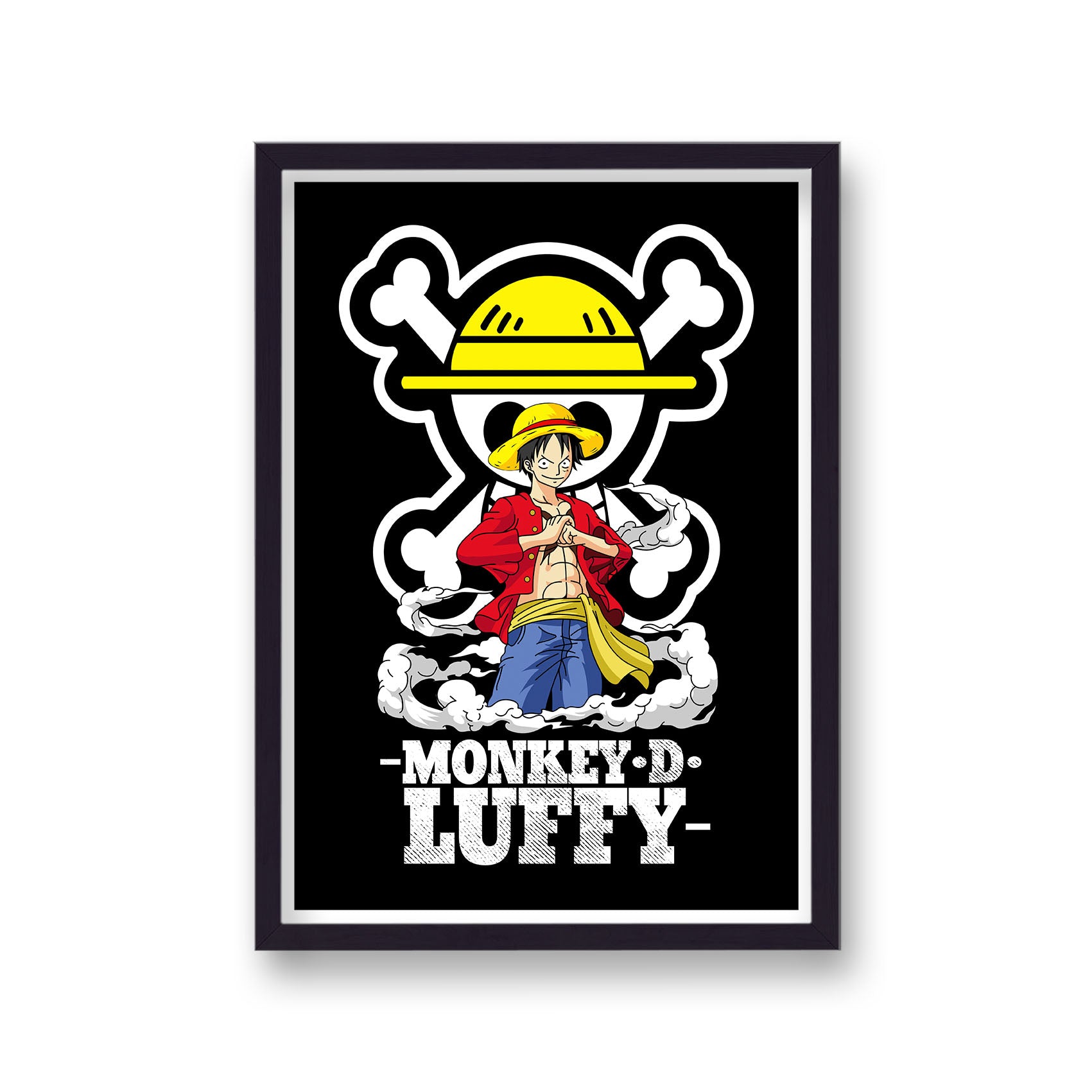 One Piece Monkey D. Luffy Character Poster Print