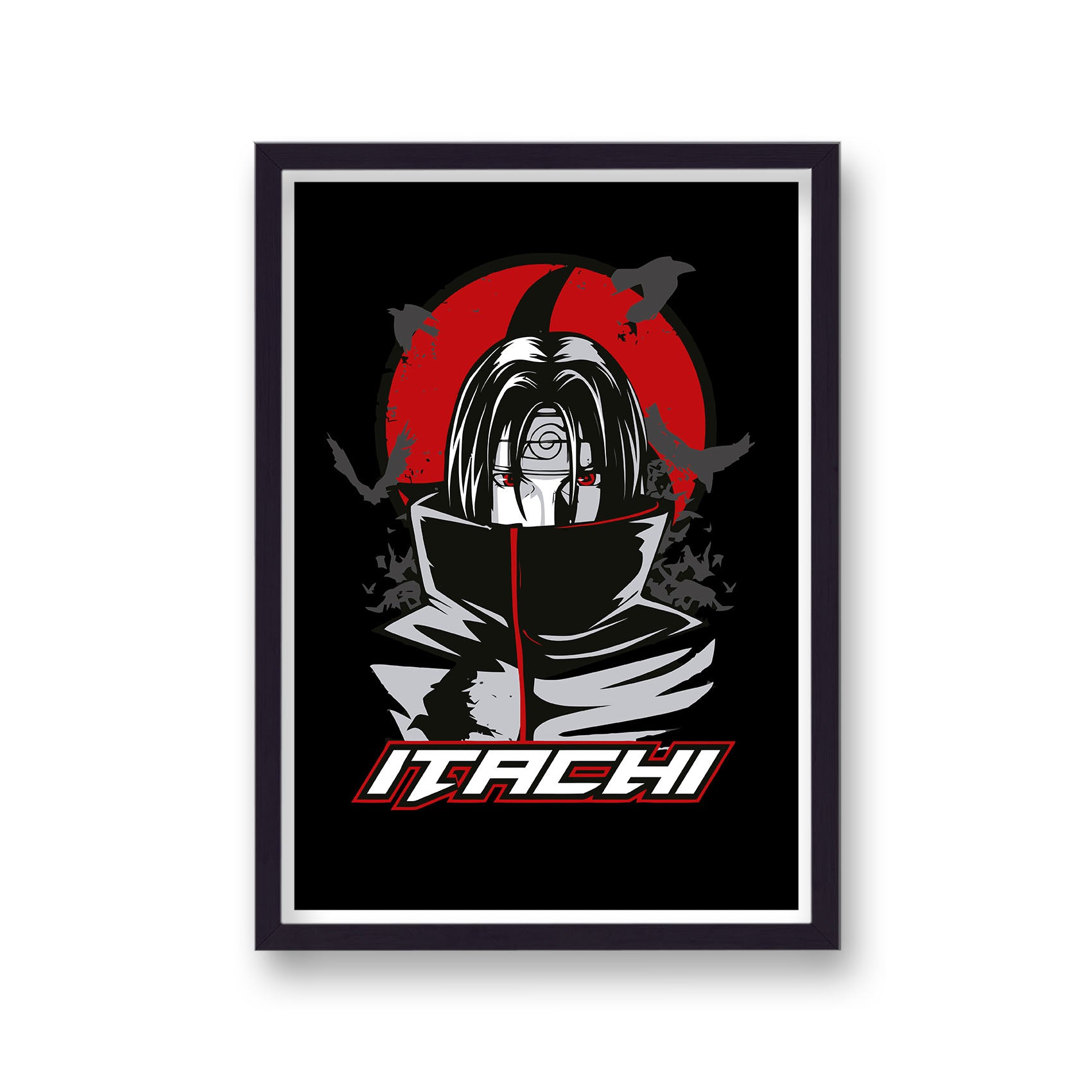 Naruto Itachi Character Poster Print