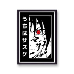 Naruto Red Ninja Eye Technique Poster Print