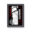 Naruto Close Up Angry Red and Black Postern Print