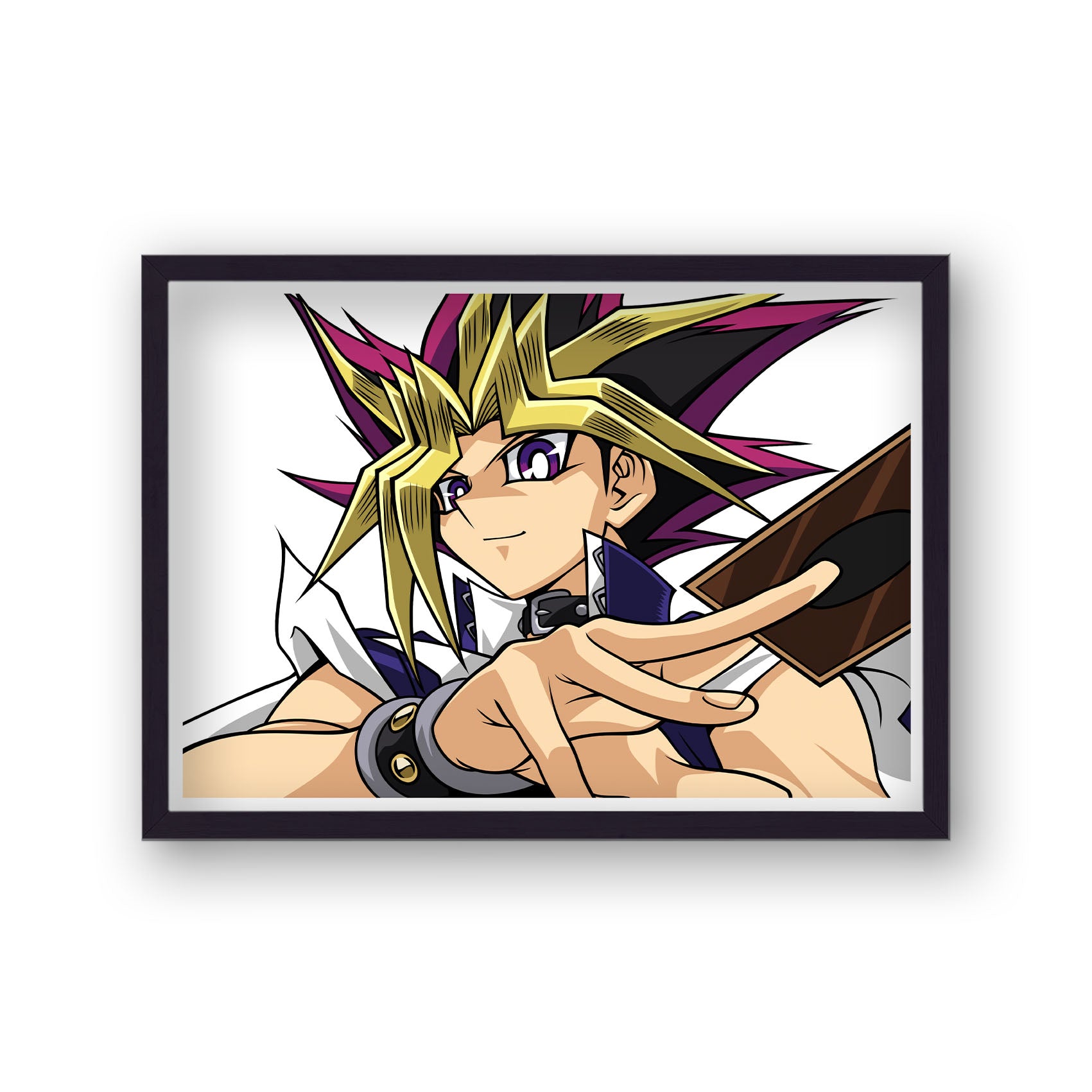Yu Gi Oh Yugi Muto Card Draw Landscape Poster Print