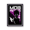 Mob Psycho 100 Shigeo Kageyama Psychic Powers Purple on Black Poster Print