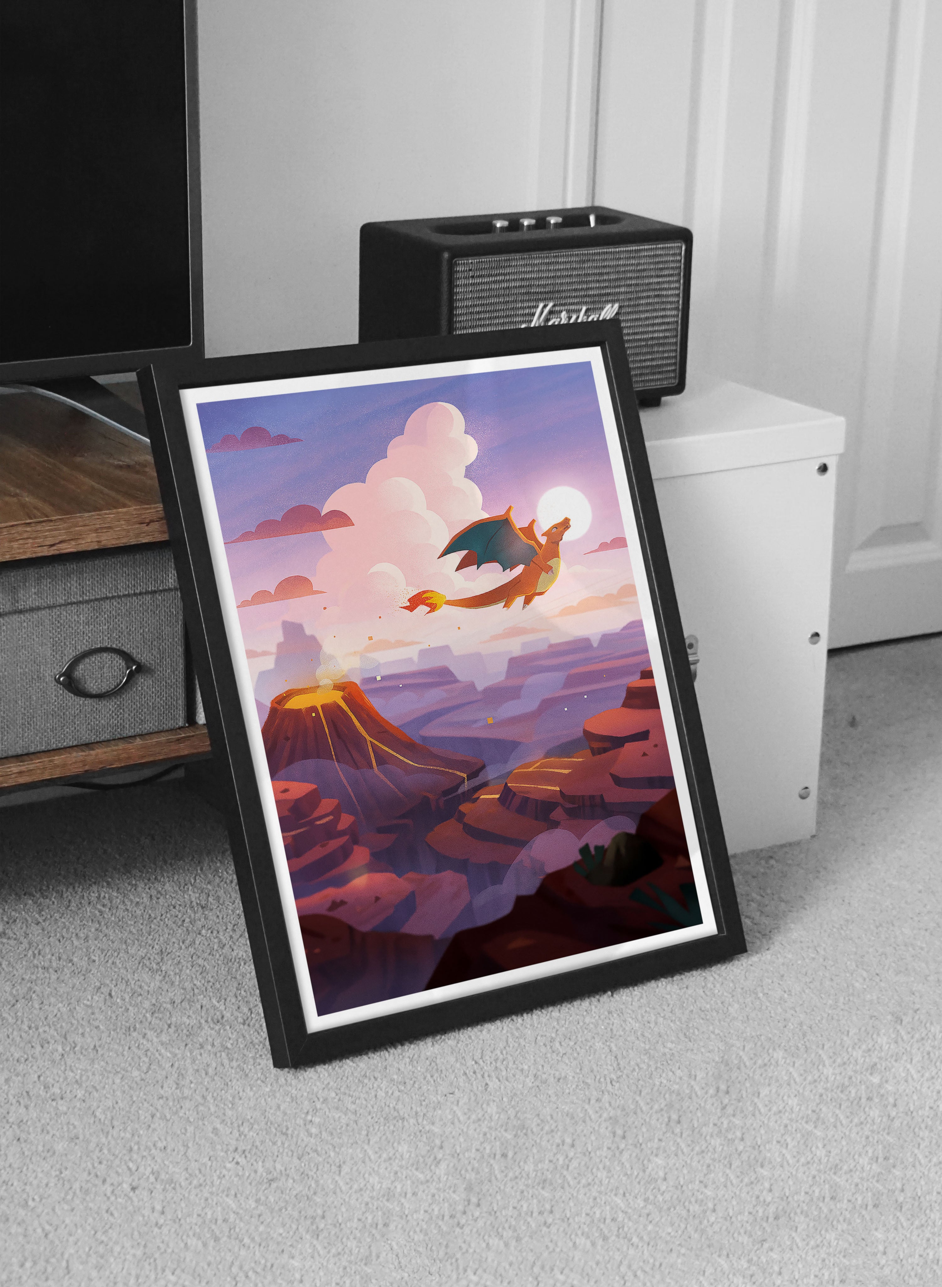 1 Charizard 199/165 Poster