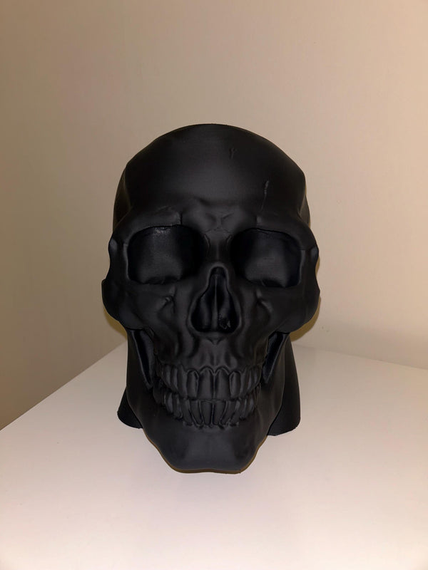 Skull Head - Headphone Holder - 3D printed - Model - 3D Print - Display Piece - Hand Painted